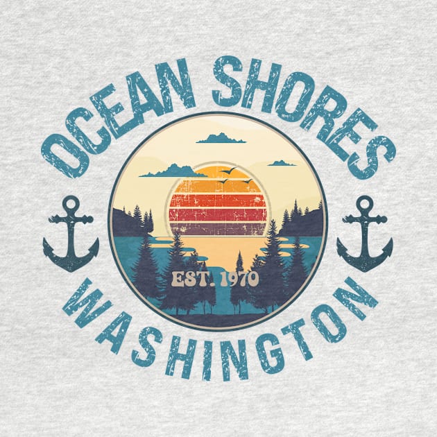 OCEAN SHORES WASHINGTON EST 1970 by HomeCoquette